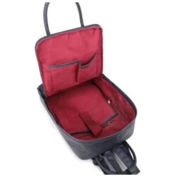 Wimona Amalia Rugzak Donkerblauw -Tas Promotie Winkel 5016 kleur donkerblauw binnenkant 1