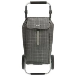 Beagles Alberic Boodschappen Trolley Grijs Ruit