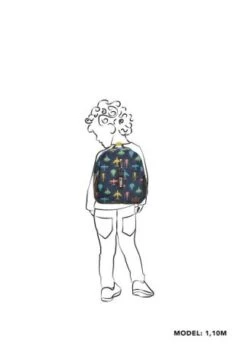 Zebra Kids Boys Rugzak Air Planes -Tas Promotie Winkel 602214002 3 1