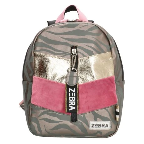 Zebra Kinder Rugzak S Velvet Silver Leopard 1 Zebra Kinder Rugzak S Velvet Silver Leopard