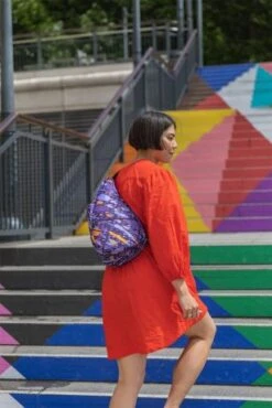 The Healthy Back Bag The Classic Collection S Purple Splash -Tas Promotie Winkel 6163 pr ls1