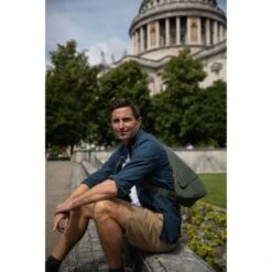 The Healthy Back Bag M The Classic Collection Textured Nylon Jungle Green -Tas Promotie Winkel 6304 jg ls3 lowres