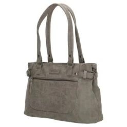 Enrico Benetti Nouméa Schoudertas Middengrijs -Tas Promotie Winkel 66352 124 m. grey 2d 0003