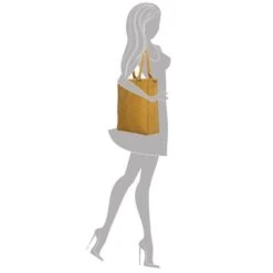 Enrico Benetti Metz Shopper 14" Okergeel 11 Enrico Benetti Metz Shopper 14" Okergeel -Tas Promotie Winkel 66435 114 silhouette