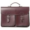 OldSchool Bags Schooltas Extra Large Bordeaux Rood