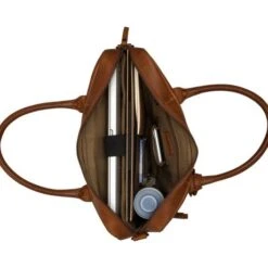 Burkely Vintage Jack Worker 13.3" Cognac -Tas Promotie Winkel 734022.24 4