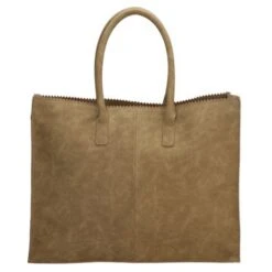 Zebra Natural Bag Lisa XL Shopper Olijfgroen -Tas Promotie Winkel 777228029 7