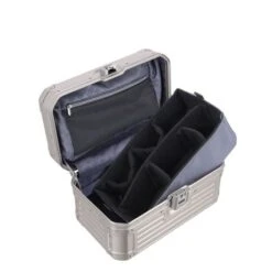 Travelite Next Aluminium Beauty Case Silver -Tas Promotie Winkel 79903 56 next bc i3