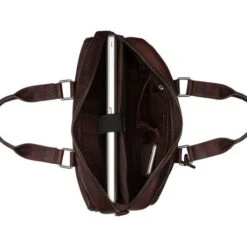 Burkely Antique Avery Workbag 15.6" Brown -Tas Promotie Winkel 8005218.56.20 3