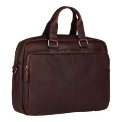 Burkely Antique Avery Workbag 15.6" Brown -Tas Promotie Winkel 8005218.56.20 5