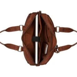 Burkely Antique Avery Workbag 15.6" Cognac -Tas Promotie Winkel 8005218.56.24 3