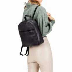 Burkely Antique Avery Backpack Tablet Black -Tas Promotie Winkel 8005363.56.10 5