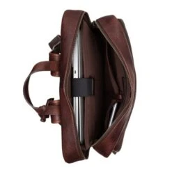 Burkely Antique Avery Backpack Zip 15.6" Brown -Tas Promotie Winkel 8005364.56.20 3