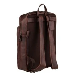 Burkely Antique Avery Backpack Zip 15.6" Brown -Tas Promotie Winkel 8005364.56.20 4