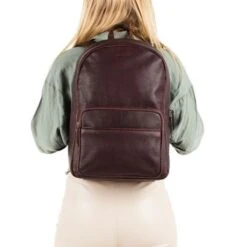 Burkely Antique Avery Backpack Round 14" Brown -Tas Promotie Winkel 8007002.56.20 5