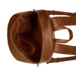 Burkely Antique Avery Backpack Round 14" Cognac -Tas Promotie Winkel 8007002.56.24 3