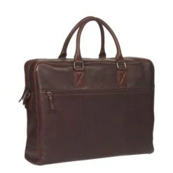 Burkely Antique Avery Laptoptas 17" Brown -Tas Promotie Winkel 8007339.56.20 4