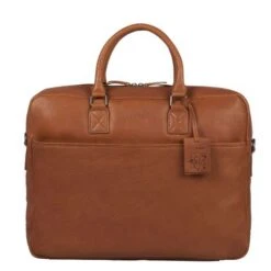 Burkely Antique Avery Laptoptas 17" Cognac
