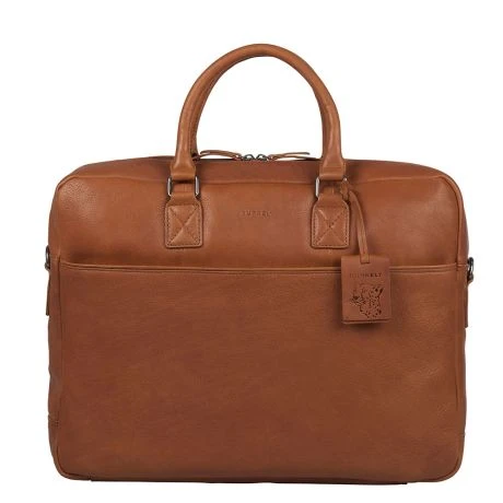 Burkely Antique Avery Laptoptas 17" Cognac 1 Burkely Antique Avery Laptoptas 17" Cognac