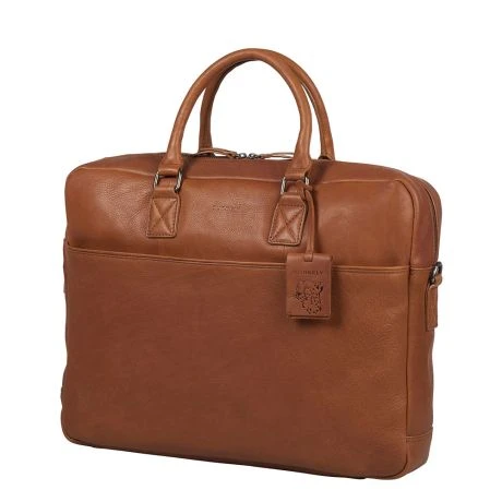 Burkely Antique Avery Laptoptas 17" Cognac 2 Burkely Antique Avery Laptoptas 17" Cognac - Afbeelding 2