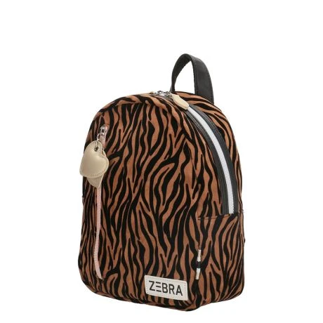 Zebra Trends Kinder Rugzak S Zebra Brown 2 Zebra Trends Kinder Rugzak S Zebra Brown - Afbeelding 2