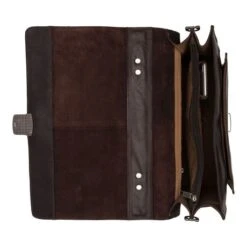 Burkely Vintage Scott Briefcase Brown -Tas Promotie Winkel 9006378.22.20 3