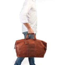 Burkely Vintage Sem Weekender Cognac -Tas Promotie Winkel 9007936.22.24 8