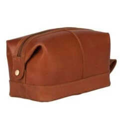 Burkely Vintage Riley Toilettas Cognac -Tas Promotie Winkel 9008416.22.24 5