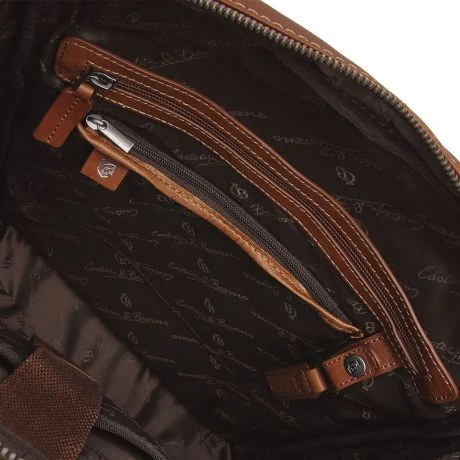 Castelijn & Beerens Firenze Laptoprugzak 15.6'' Tablet Lichtbruin 6 Castelijn & Beerens Firenze Laptoprugzak 15.6'' Tablet Lichtbruin - Afbeelding 6