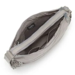 Kipling Alvar Schoudertas Grey Gris -Tas Promotie Winkel alvar grey gris 3