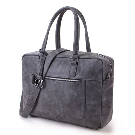 Wimona Milena Schoudertas Grijs 2 Wimona Milena Schoudertas Grijs - Afbeelding 2