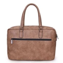 Wimona Milena Schoudertas Taupe -Tas Promotie Winkel artikelnr. 2025 kleur taupe achterkant