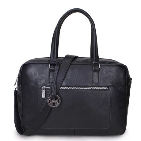 Wimona Milena Schoudertas Zwart 1 Wimona Milena Schoudertas Zwart