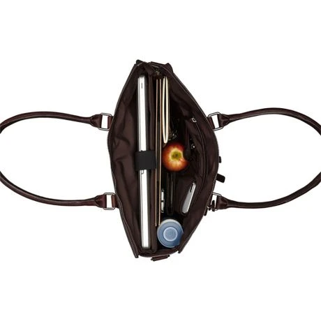 Burkely Antique Avery Dames Laptoptas 2-Zip 15.6" Brown 6 Burkely Antique Avery Dames Laptoptas 2-Zip 15.6" Brown - Afbeelding 6