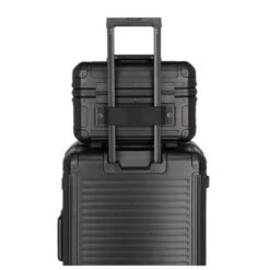 Travelite Next Aluminium Beauty Case Black -Tas Promotie Winkel back black