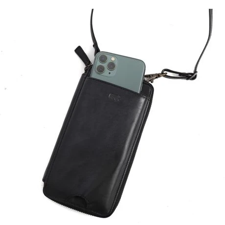 Bear Design Anniek Telefoontasje Black 2 Bear Design Anniek Telefoontasje Black - Afbeelding 2