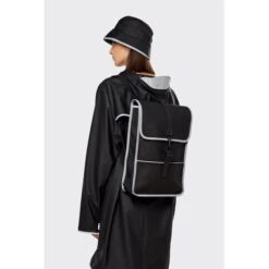 Rains Original Backpack Mini Reflective Rugtas Black -Tas Promotie Winkel blackreflective mini 5