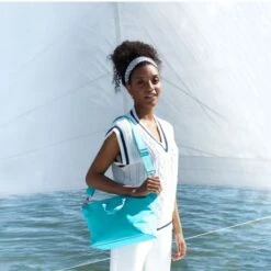 SuitSuit Natura Shoulder Bag Aqua -Tas Promotie Winkel bn 33027 3