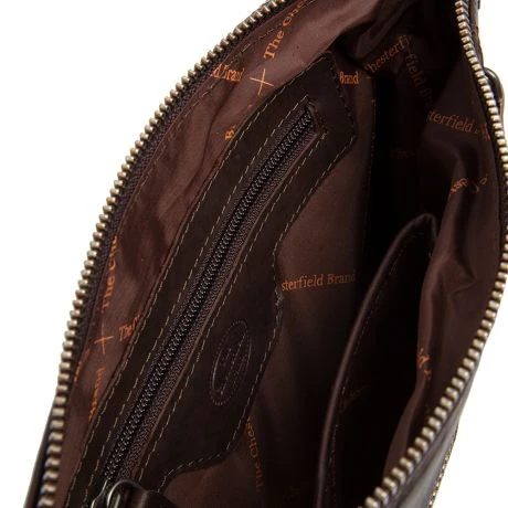 Chesterfield Faro Schoudertas Bruin 3 Chesterfield Faro Schoudertas Bruin - Afbeelding 3