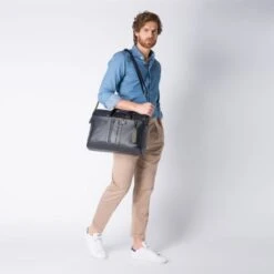Piquadro Urban Laptop Briefcase 15.6'' Black -Tas Promotie Winkel ca3339ub00 n dett10