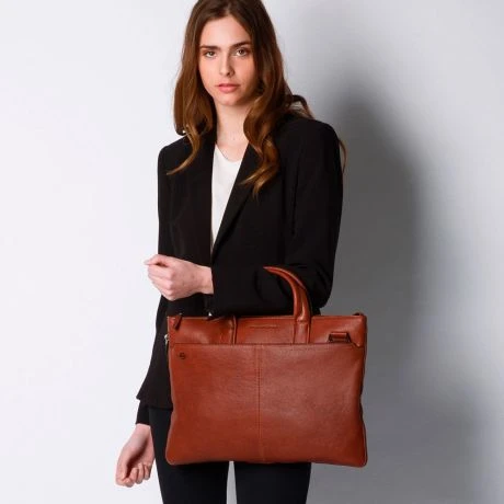 Piquadro Black Square Small Expandable Computer Bag 15.6'' Black 5 Piquadro Black Square Small Expandable Computer Bag 15.6'' Black - Afbeelding 5