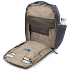 Piquadro Urban Fast Check PC Backpack 15.6'' Dark Blue -Tas Promotie Winkel ca4532ub00 n dett7 1