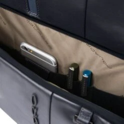 Piquadro Urban Fast Check PC Backpack 15.6'' Dark Blue -Tas Promotie Winkel ca4532ub00 n dett8 1