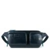 Piquadro Blue Square Bum Bag RFID Blue