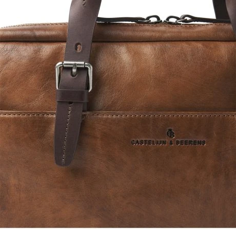 Castelijn & Beerens Rien Laptoptas 15,6'' RFID + Tablet Natural CB 5 Castelijn & Beerens Rien Laptoptas 15,6'' RFID + Tablet Natural CB - Afbeelding 5