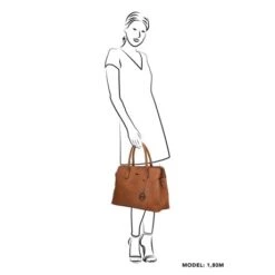 Charm London Bromley 13.3" Laptoptas Cognac -Tas Promotie Winkel charm london bromley cognac 3