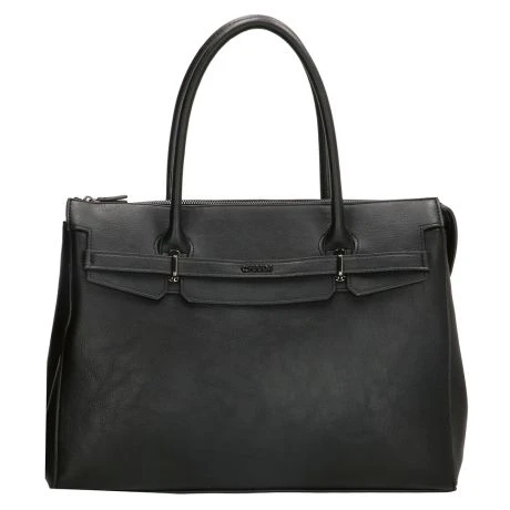 Charm London Bromley 15.6" Laptop Handtas Black 2 Charm London Bromley 15.6" Laptop Handtas Black - Afbeelding 2