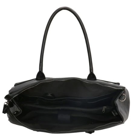 Charm London Bromley 15.6" Laptop Handtas Black 6 Charm London Bromley 15.6" Laptop Handtas Black - Afbeelding 6