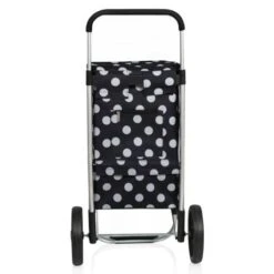 Bamex Chicago Boodschappenkar Black Dots 10 Bamex Chicago Boodschappenkar Black Dots -Tas Promotie Winkel chicago dots back