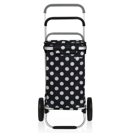 Bamex Chicago Boodschappenkar Black Dots 2 Bamex Chicago Boodschappenkar Black Dots - Afbeelding 2